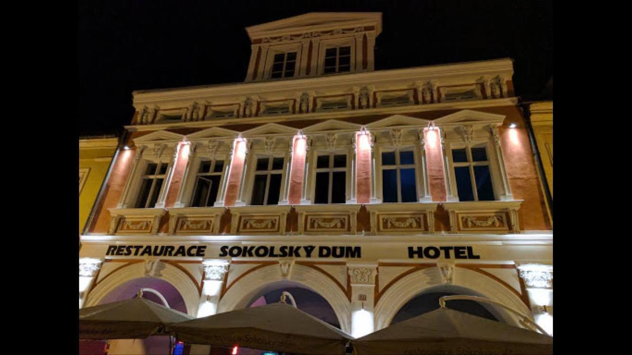 Hotel Sokolsky Dum Domazlice Ngoại thất bức ảnh